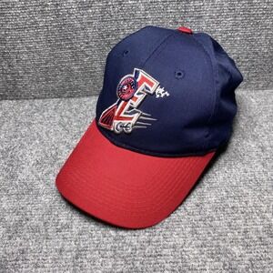 Round Rock Express Hat Cap Strap Back Mens One Size Navy Red MILB Baseball Train